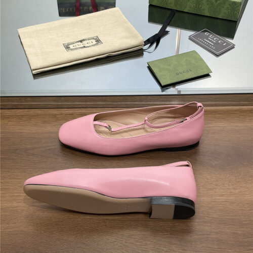 High Quality Luxury Gucci Double G Buckle Ballet product detail