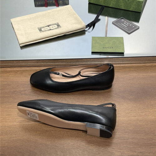 High Quality Luxury Gucci Double G Buckle Ballet – Style 32851 product detail