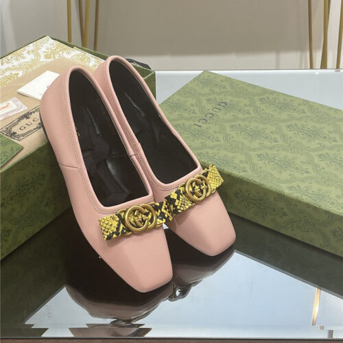 High Quality Luxury Gucci Early Autumn Flat Ballet Shoes – Style 00627 alternate view