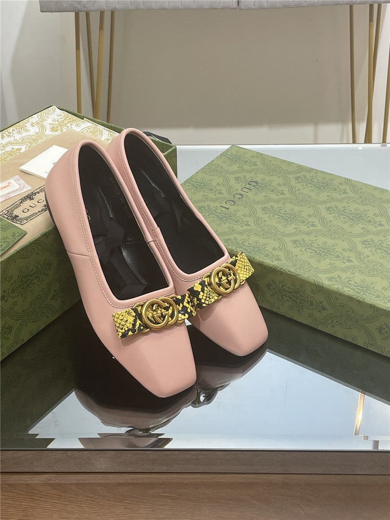 High Quality Luxury Gucci Early Autumn Flat Ballet Shoes – Style 00627 product detail