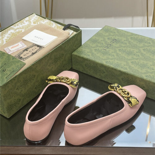 High Quality Luxury Gucci Early Autumn Flat Ballet Shoes – Style 00627 product detail