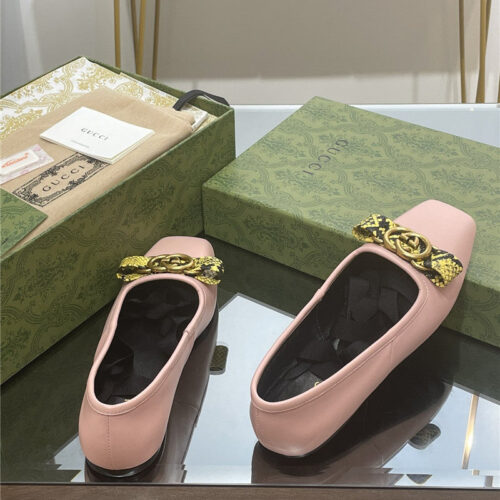 High Quality Luxury Gucci Early Autumn Flat Ballet Shoes – Style 00627 product detail