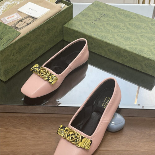 High Quality Luxury Gucci Early Autumn Flat Ballet Shoes – Style 00627 product detail