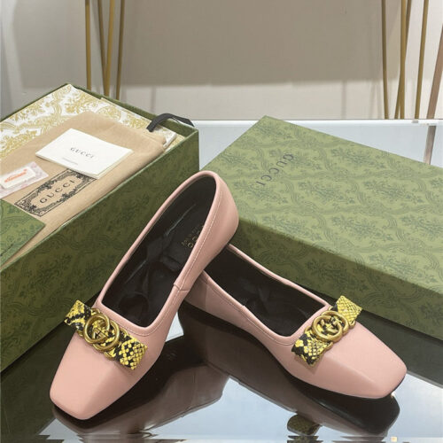 High Quality Luxury Gucci Early Autumn Flat Ballet Shoes – Style 00627 product detail