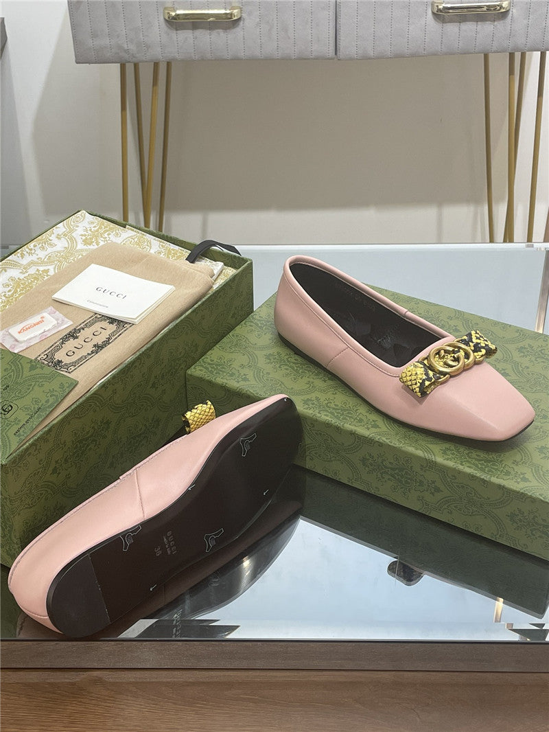 High Quality Luxury Gucci Early Autumn Flat Ballet Shoes – Style 00627 product detail