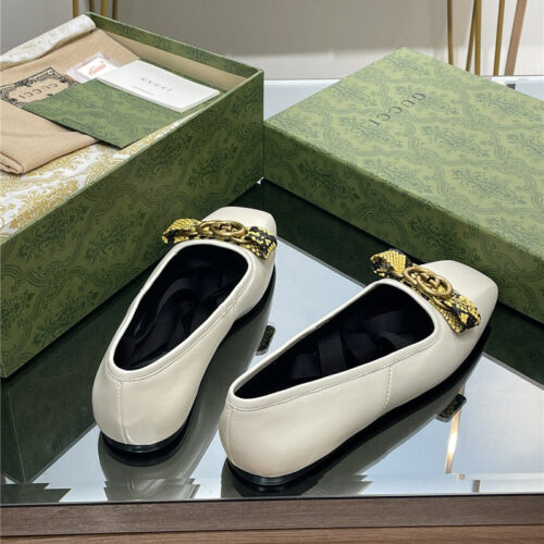 High Quality Luxury Gucci Early Autumn Flat Ballet Shoes product detail