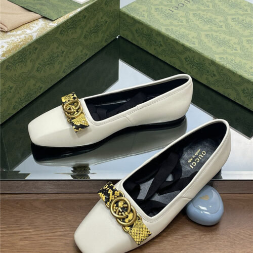 High Quality Luxury Gucci Early Autumn Flat Ballet Shoes product detail