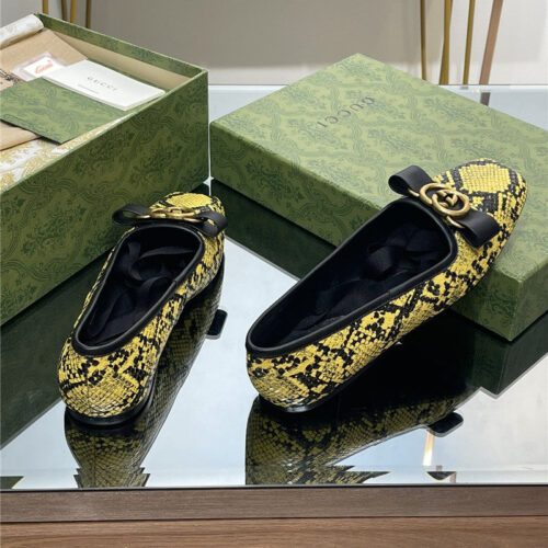High Quality Luxury Gucci Early Autumn Flat Ballet Shoes – Style 31699 product detail