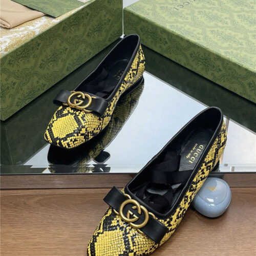 High Quality Luxury Gucci Early Autumn Flat Ballet Shoes – Style 31699 product detail