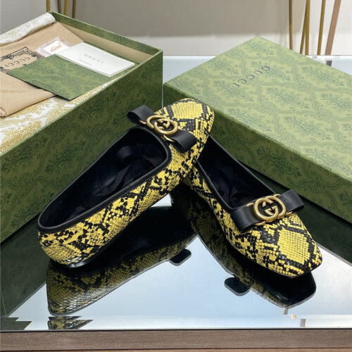 High Quality Luxury Gucci Early Autumn Flat Ballet Shoes – Style 31699 product detail