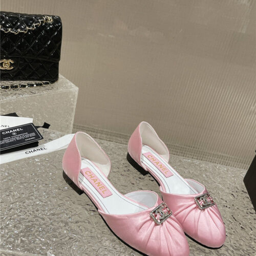 High Quality Luxury Chanel Explosion Diamond Buckle Hollow Sandals – Style 23046 alternate view