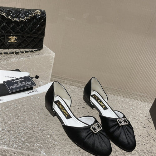 High Quality Luxury Chanel Explosion Diamond Buckle Hollow Sandals – Style 16262 product detail