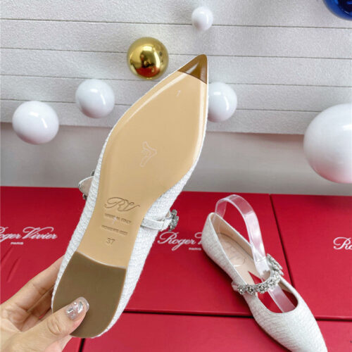 High Quality Luxury Roger Vivier Wedding Shoes Snow Diamond Series High Heels – Style 25620 product detail