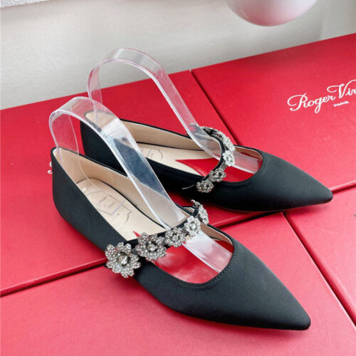 High Quality Luxury Roger Vivier Wedding Shoes Snow Diamond Series High Heels – Style 22228 alternate view