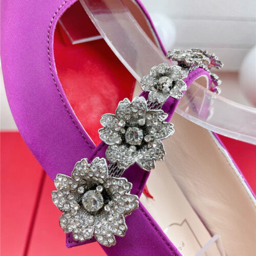 High Quality Luxury Roger Vivier Wedding Shoes Snow Diamond Series High Heels – Style 20532 product detail
