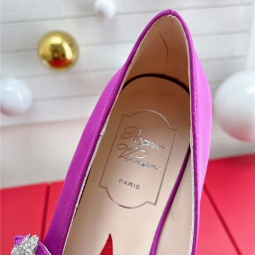 High Quality Luxury Roger Vivier Wedding Shoes Snow Diamond Series High Heels – Style 20532 product detail