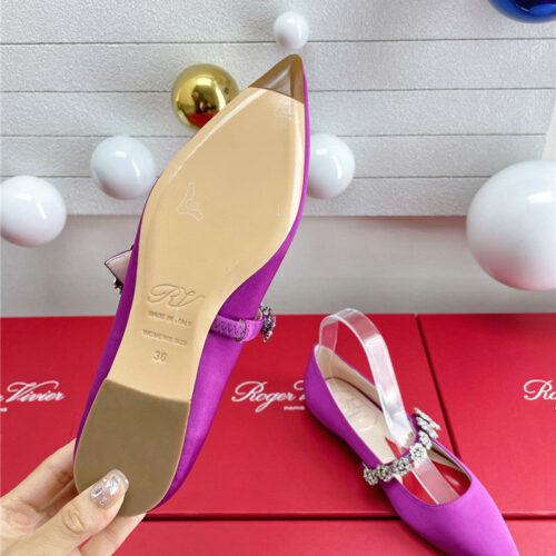 High Quality Luxury Roger Vivier Wedding Shoes Snow Diamond Series High Heels – Style 20532 product detail