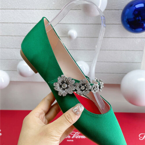 High Quality Luxury Roger Vivier Wedding Shoes Snow Diamond Series High Heels – Style 86068 product detail