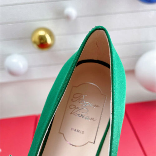 High Quality Luxury Roger Vivier Wedding Shoes Snow Diamond Series High Heels – Style 86068 product detail