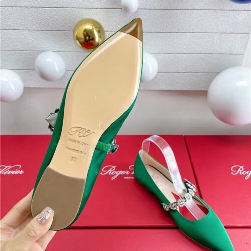 High Quality Luxury Roger Vivier Wedding Shoes Snow Diamond Series High Heels – Style 86068 product detail