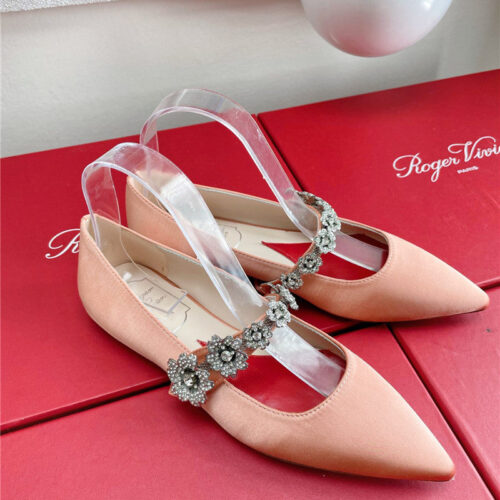 High Quality Luxury Roger Vivier Wedding Shoes Snow Diamond Series High Heels – Style 49908 alternate view