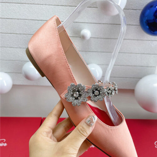 High Quality Luxury Roger Vivier Wedding Shoes Snow Diamond Series High Heels – Style 49908 product detail