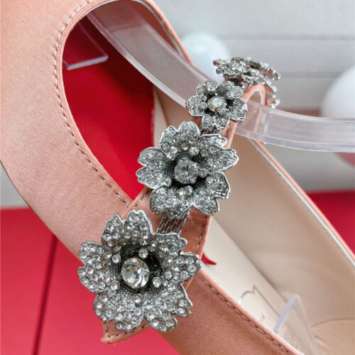 High Quality Luxury Roger Vivier Wedding Shoes Snow Diamond Series High Heels – Style 49908 product detail