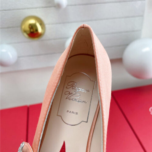 High Quality Luxury Roger Vivier Wedding Shoes Snow Diamond Series High Heels – Style 49908 product detail