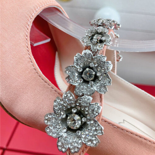 High Quality Luxury Roger Vivier Wedding Shoes Snow Diamond Series High Heels – Style 46516 product detail