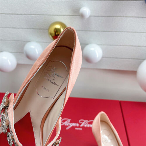 High Quality Luxury Roger Vivier Wedding Shoes Snow Diamond Series High Heels – Style 46516 product detail