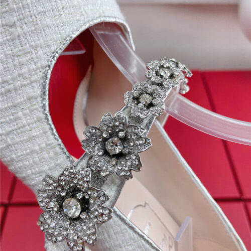 High Quality Luxury Roger Vivier Wedding Shoes Snow Diamond Series High Heels – Style 44820 product detail