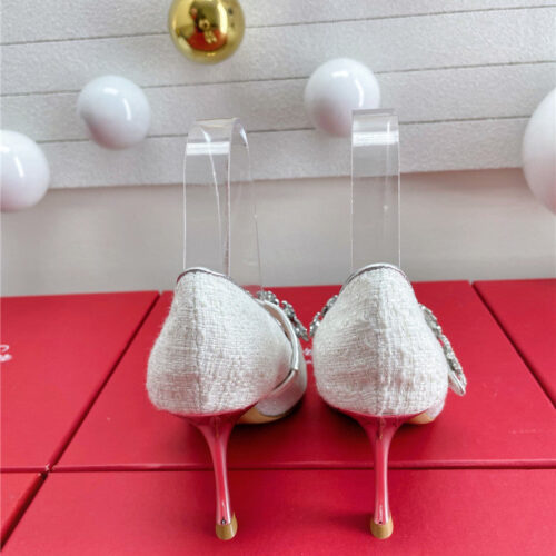 High Quality Luxury Roger Vivier Wedding Shoes Snow Diamond Series High Heels – Style 44820 product detail