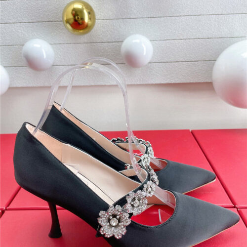 High Quality Luxury Roger Vivier Wedding Shoes Snow Diamond Series High Heels – Style 43124 product detail