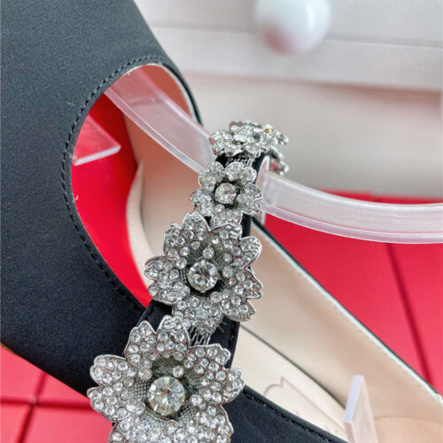 High Quality Luxury Roger Vivier Wedding Shoes Snow Diamond Series High Heels – Style 43124 product detail