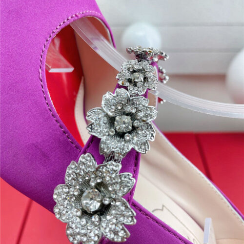 High Quality Luxury Roger Vivier Wedding Shoes Snow Diamond Series High Heels – Style 06964 product detail
