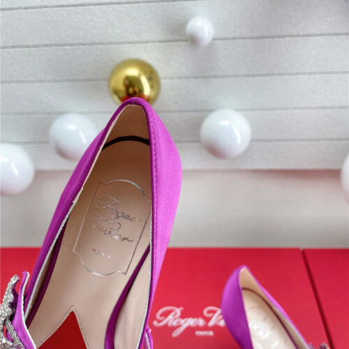 High Quality Luxury Roger Vivier Wedding Shoes Snow Diamond Series High Heels – Style 06964 product detail