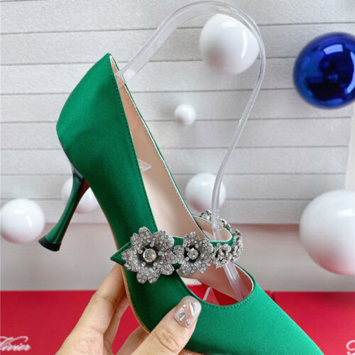 High Quality Luxury Roger Vivier Wedding Shoes Snow Diamond Series High Heels product detail