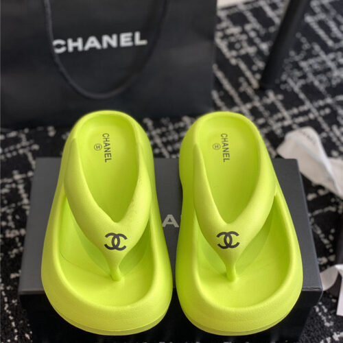 High Quality Luxury Chanel Explosive Style Muffin Sandals And Slippers – Style 32614 product detail