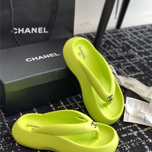 High Quality Luxury Chanel Explosive Style Muffin Sandals And Slippers – Style 32614 alternate view