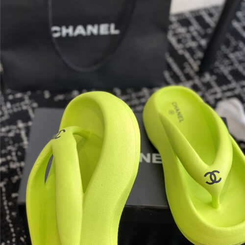 High Quality Luxury Chanel Explosive Style Muffin Sandals And Slippers – Style 32614 product detail