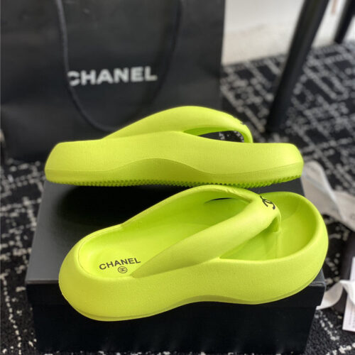 High Quality Luxury Chanel Explosive Style Muffin Sandals And Slippers – Style 32614 product detail