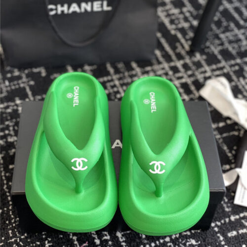 High Quality Luxury Chanel Explosive Style Muffin Sandals And Slippers – Style 63686 product detail