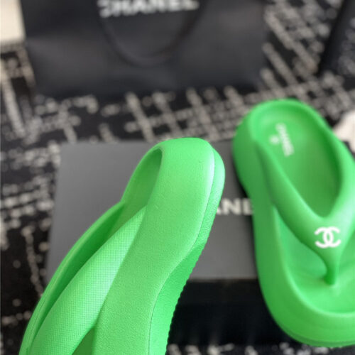 High Quality Luxury Chanel Explosive Style Muffin Sandals And Slippers – Style 63686 product detail