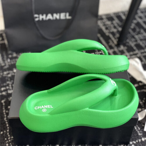 High Quality Luxury Chanel Explosive Style Muffin Sandals And Slippers – Style 63686 product detail