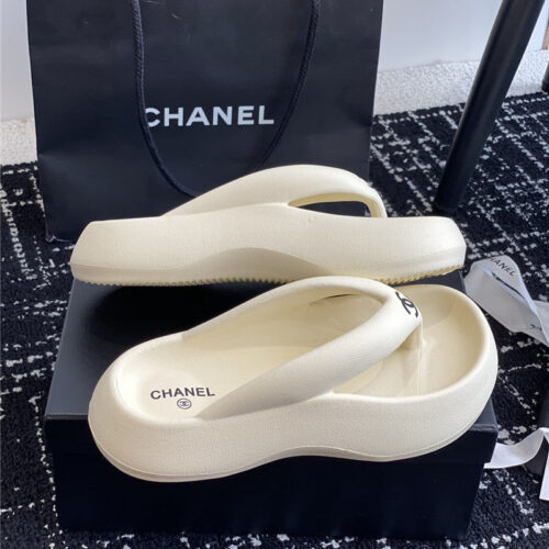 High Quality Luxury Chanel Explosive Style Muffin Sandals And Slippers – Style 60294 product detail