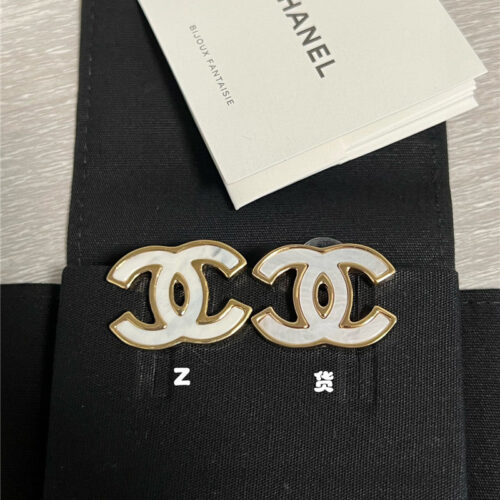 High Quality Luxury Chanel Classic Double C Earrings