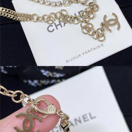 High Quality Luxury Chanel Four Leaf Flower Double C Star Love Necklace product detail