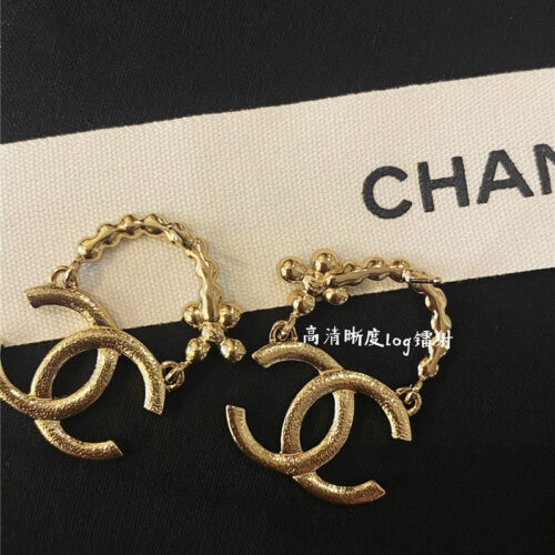 High Quality Luxury Chanel Swarovski Crystal Diamond Earrings product detail