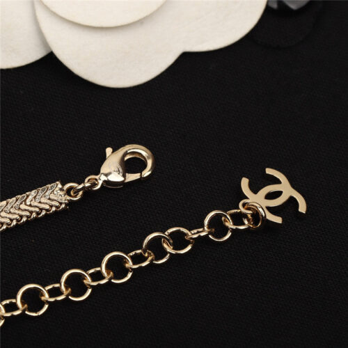 High Quality Luxury Chanel Classic Double C Necklace – Style 49770 product detail