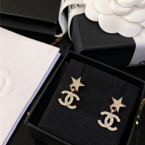 High Quality Luxury Chanel Small Incense Earrings – Style 50444